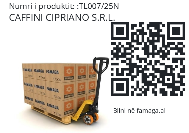   CAFFINI CIPRIANO S.R.L. TL007/25N