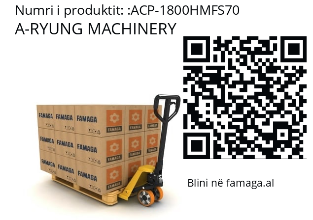   A-RYUNG MACHINERY ACP-1800HMFS70