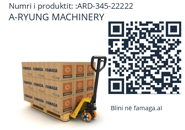   A-RYUNG MACHINERY ARD-345-22222