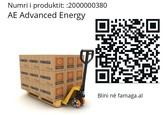   AE Advanced Energy 2000000380