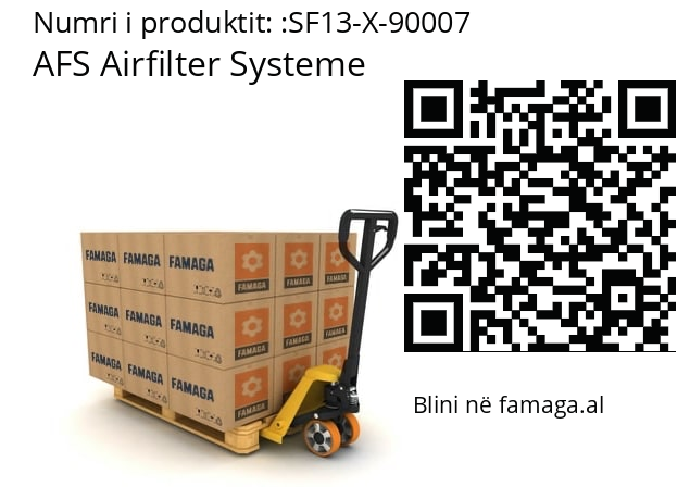   AFS Airfilter Systeme SF13-X-90007