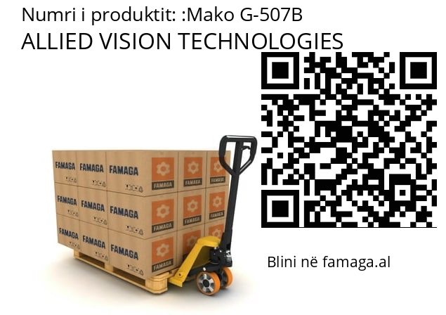   ALLIED VISION TECHNOLOGIES Mako G-507B