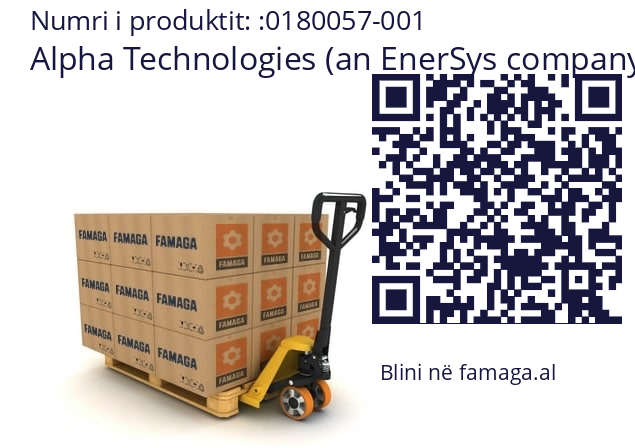  +877-176-23 Alpha Technologies (an EnerSys company) 0180057-001