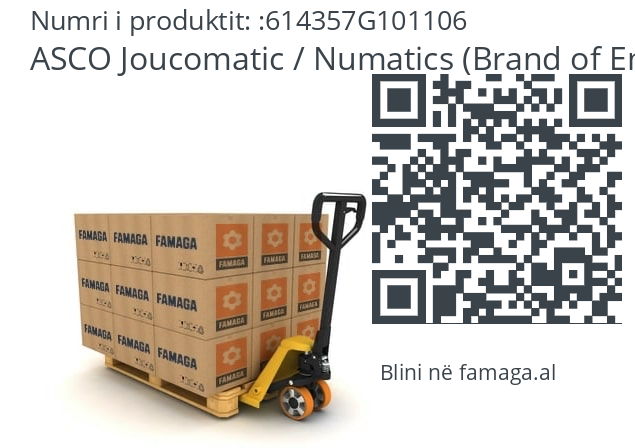   ASCO Joucomatic / Numatics (Brand of Emerson) 614357G101106