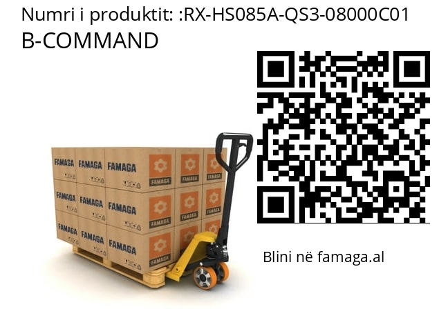   B-COMMAND RX-HS085A-QS3-08000C01