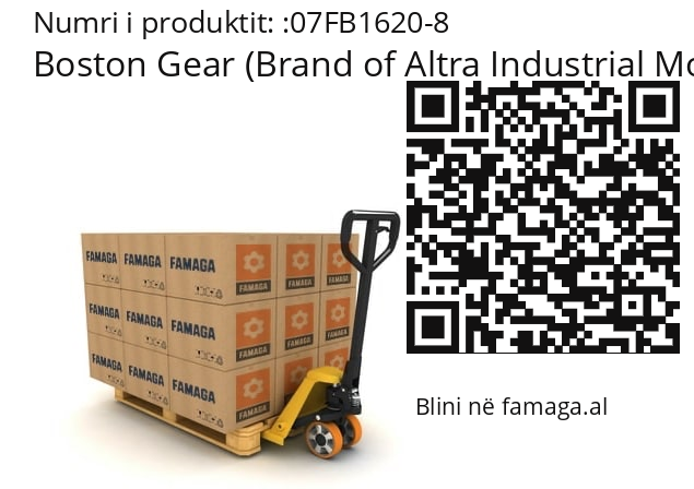   Boston Gear (Brand of Altra Industrial Motion) 07FB1620-8