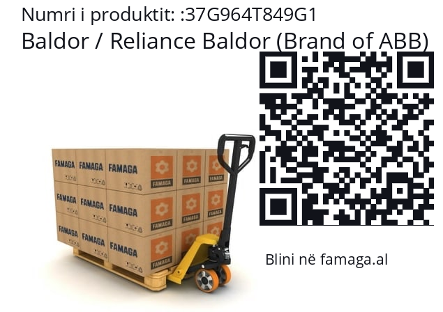   Baldor / Reliance Baldor (Brand of ABB) 37G964T849G1