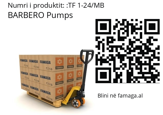   BARBERO Pumps TF 1-24/MB