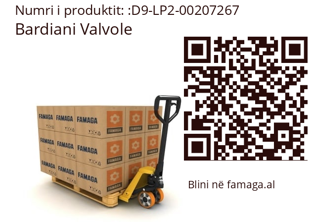   Bardiani Valvole D9-LP2-00207267