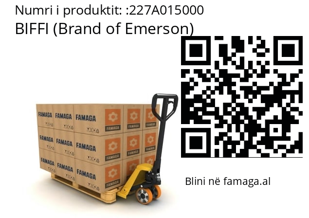   BIFFI (Brand of Emerson) 227A015000