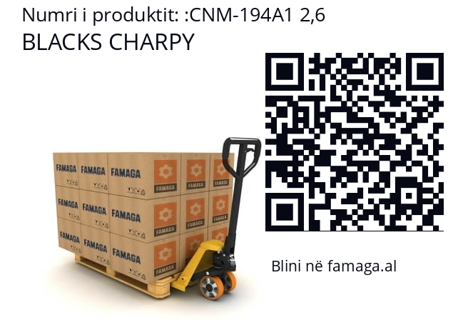  BLACKS CHARPY CNM-194A1 2,6