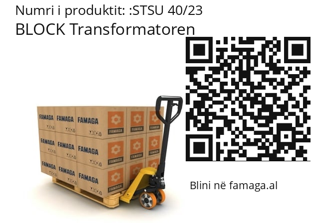   BLOCK Transformatoren STSU 40/23