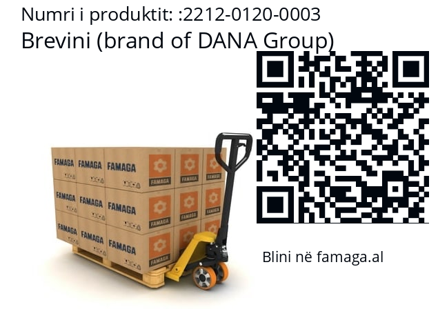   Brevini (brand of DANA Group) 2212-0120-0003