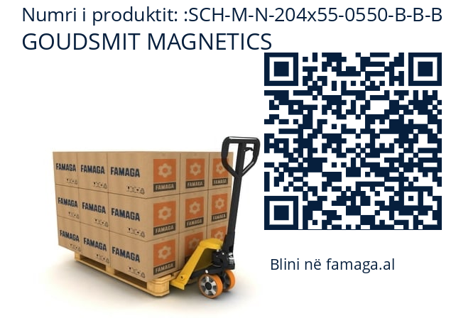   GOUDSMIT MAGNETICS SCH-M-N-204x55-0550-B-B-B