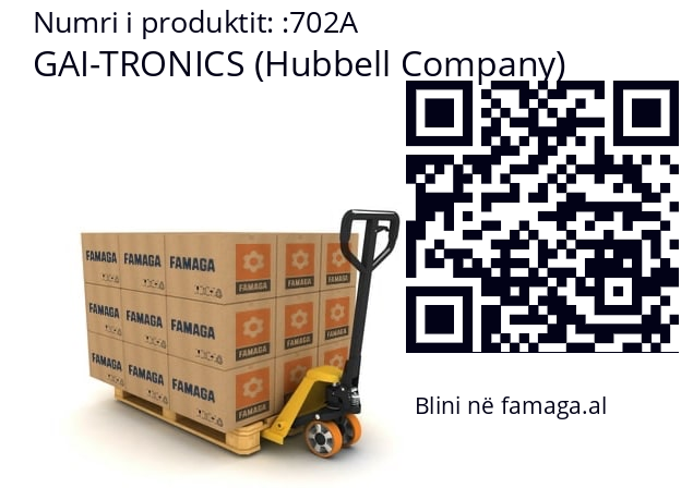   GAI-TRONICS (Hubbell Company) 702A