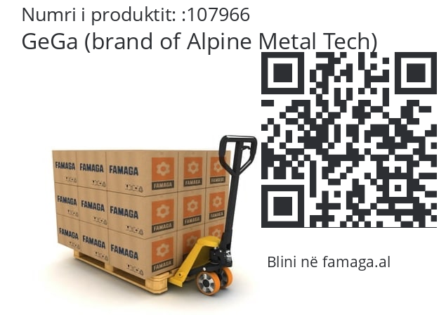   GeGa (brand of Alpine Metal Tech) 107966