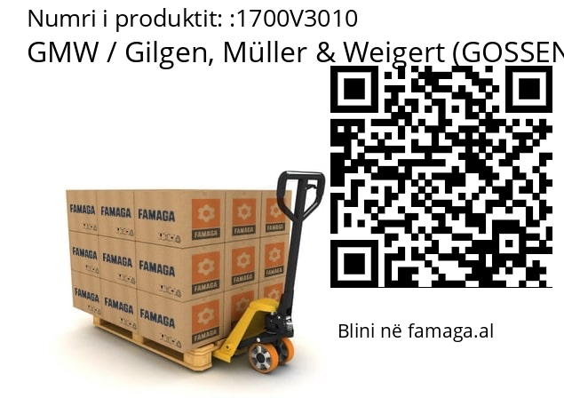  GMW / Gilgen, Müller & Weigert (GOSSEN Metrawatt) 1700V3010
