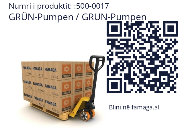   GRÜN-Pumpen / GRUN-Pumpen 500-0017