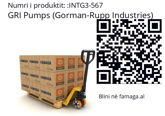   GRI Pumps (Gorman-Rupp Industries) INTG3-567
