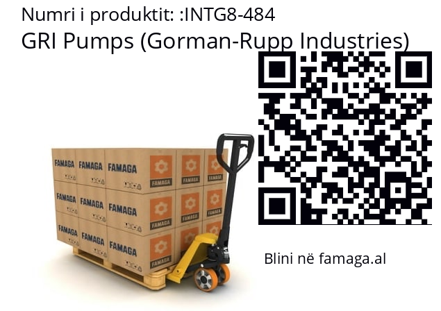   GRI Pumps (Gorman-Rupp Industries) INTG8-484