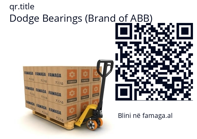   Dodge Bearings (Brand of ABB) 389587
