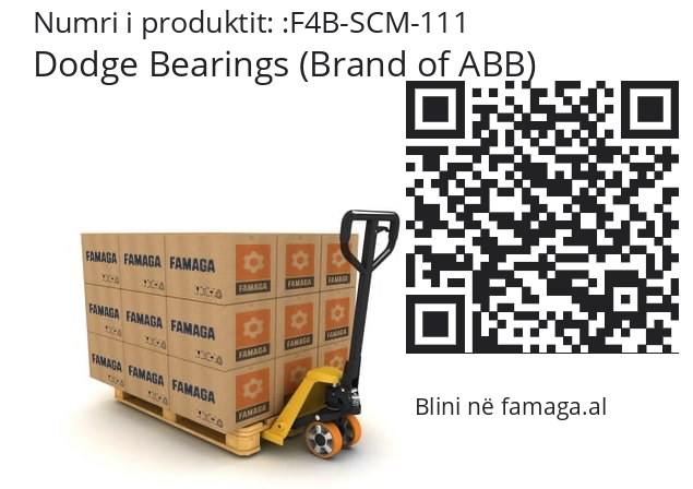   Dodge Bearings (Brand of ABB) F4B-SCM-111