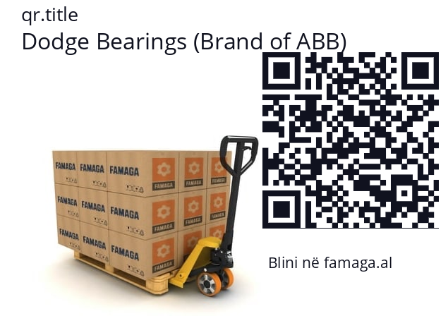   Dodge Bearings (Brand of ABB) 135125