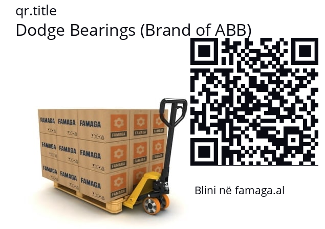   Dodge Bearings (Brand of ABB) 902003