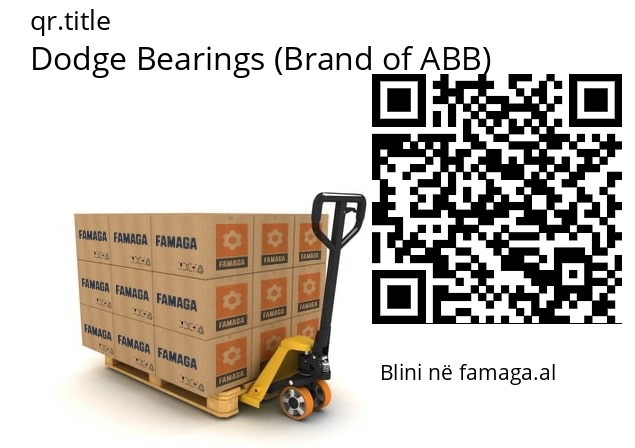   Dodge Bearings (Brand of ABB) .070373