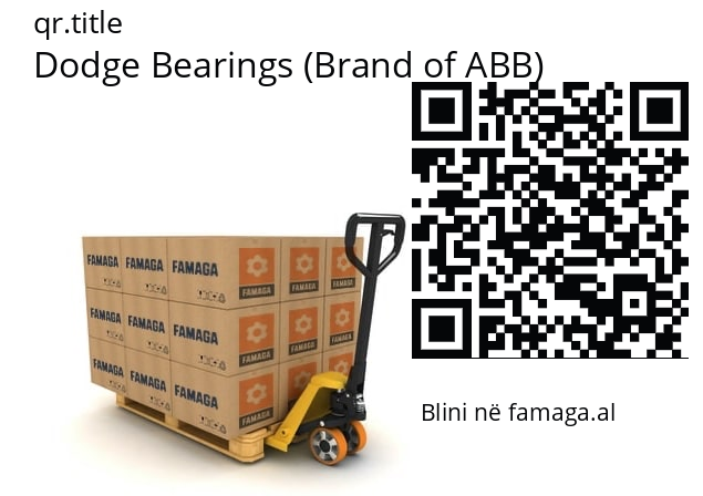   Dodge Bearings (Brand of ABB) 907006