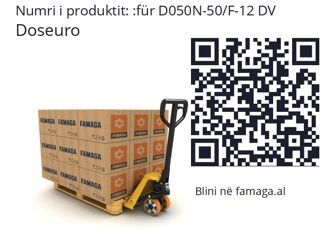   Doseuro für D050N-50/F-12 DV