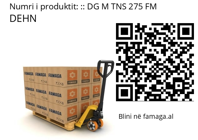   DEHN : DG M TNS 275 FM