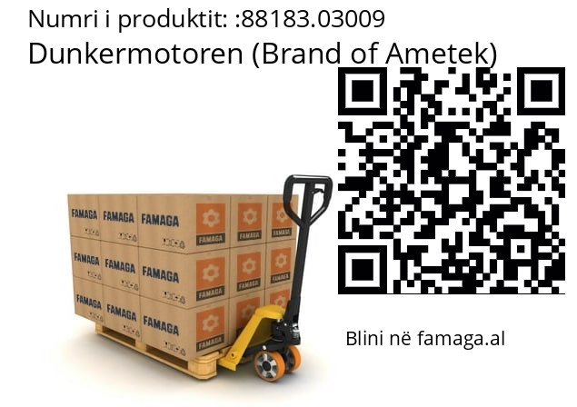   Dunkermotoren (Brand of Ametek) 88183.03009