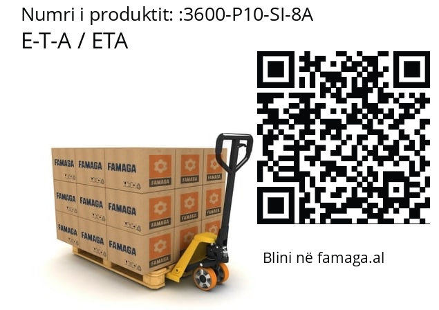   E-T-A / ETA 3600-P10-SI-8A