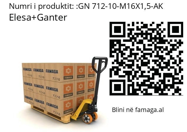  Elesa+Ganter GN 712-10-M16X1,5-AK