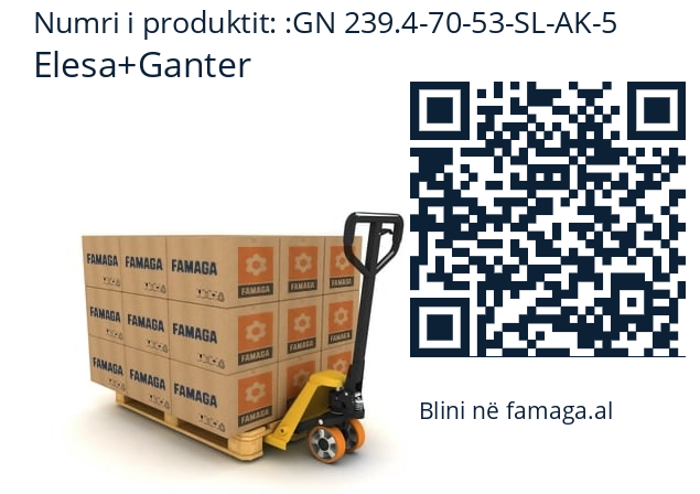   Elesa+Ganter GN 239.4-70-53-SL-AK-5