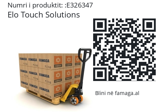   Elo Touch Solutions E326347