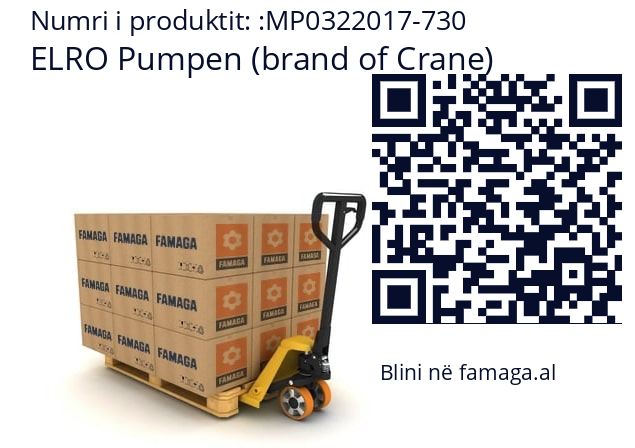   ELRO Pumpen (brand of Crane) MP0322017-730