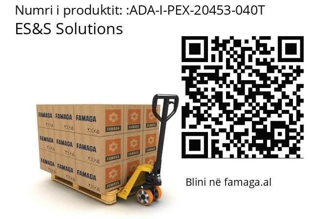   ES&S Solutions ADA-I-PEX-20453-040T