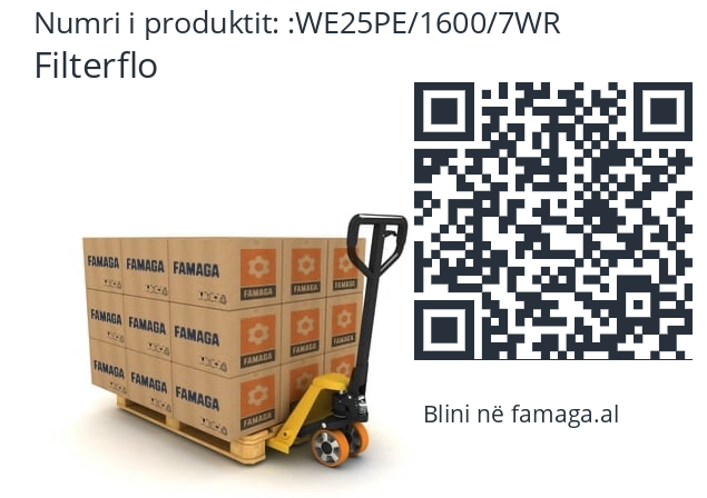   Filterflo WE25PE/1600/7WR