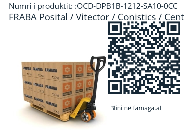   FRABA Posital / Vitector / Conistics / Centitech OCD-DPB1B-1212-SA10-0CC
