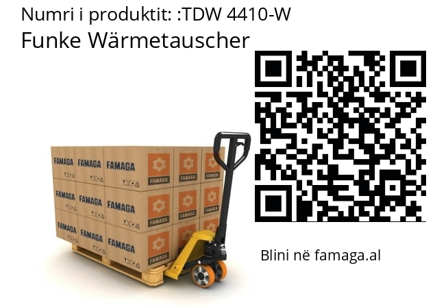   Funke Wärmetauscher TDW 4410-W