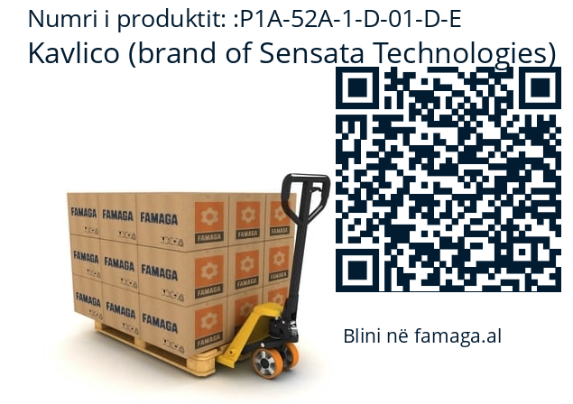   Kavlico (brand of Sensata Technologies) P1A-52A-1-D-01-D-E
