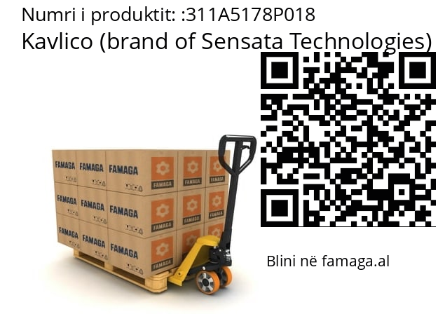   Kavlico (brand of Sensata Technologies) 311A5178P018