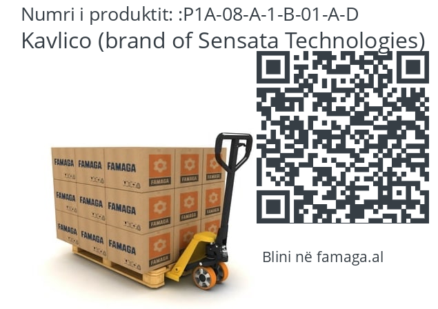   Kavlico (brand of Sensata Technologies) P1A-08-A-1-B-01-A-D