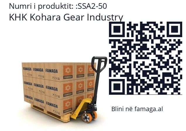   KHK Kohara Gear Industry SSA2-50