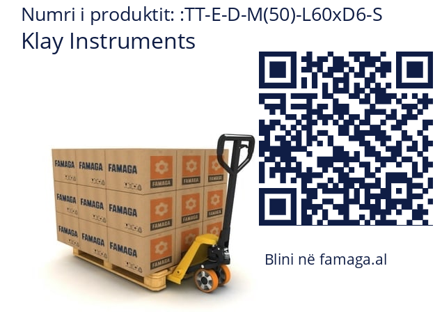   Klay Instruments TT-E-D-M(50)-L60xD6-S