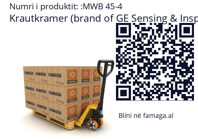   Krautkramer (brand of GE Sensing & Inspection Technologies) MWB 45-4
