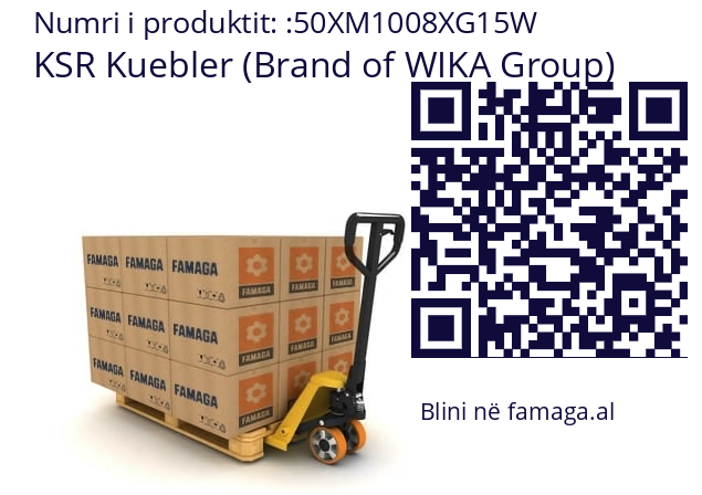  DKM-1/8-G1/2'' KSR Kuebler (Brand of WIKA Group) 50XM1008XG15W
