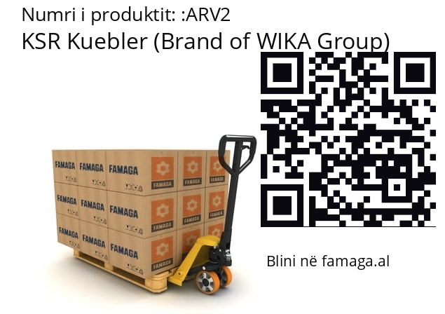   KSR Kuebler (Brand of WIKA Group) ARV2